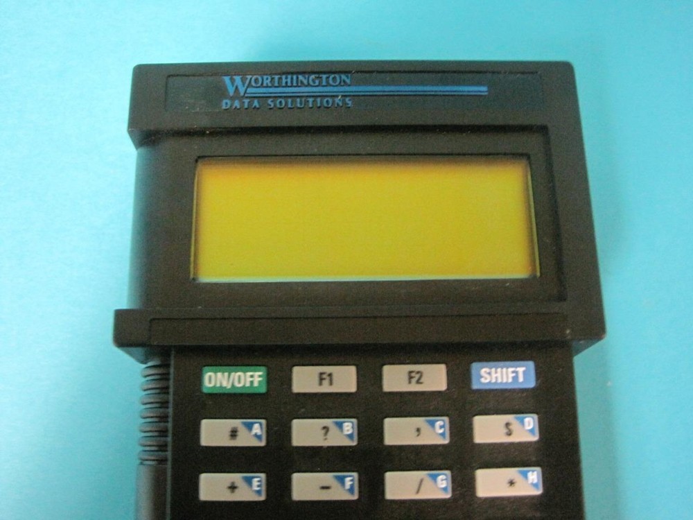 Worthington Data Solutions Portable Tri-Coder w/Carrying Case Model T53 Handheld