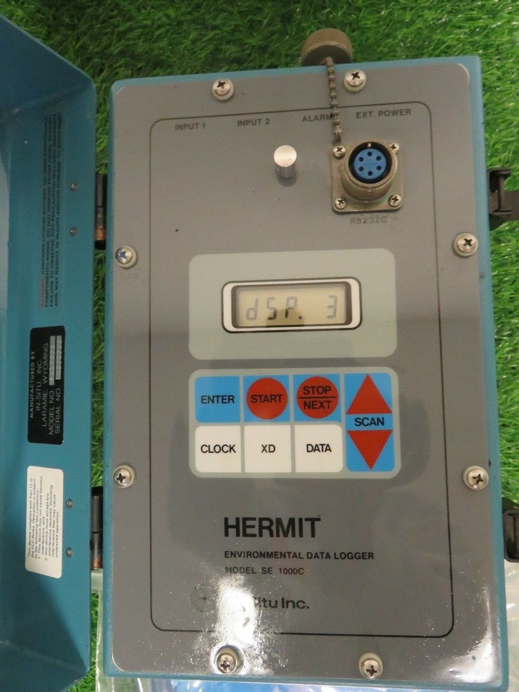 IN SITU – HERMIT 1000C – ENVIRONMENTAL DATA LOGGER – 4 INPUT