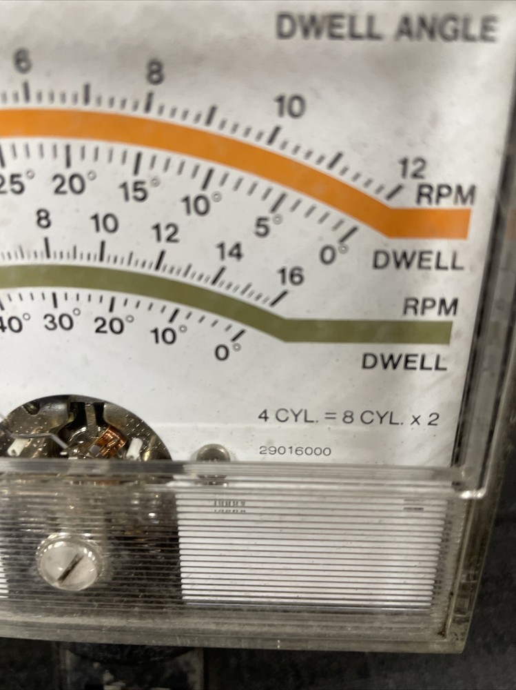 HAWK Dwell Meter - Idle Tach/Cam Dwell - - Untested