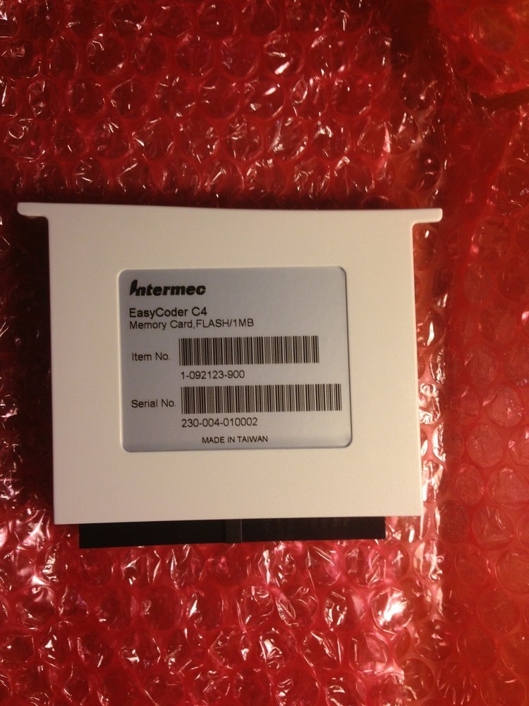 Brand New Intermec EasyCoder C4 Memory Card FLASH/1MB 1-092123-900