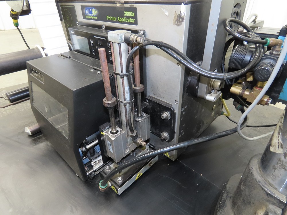 CTM 3600A-S84-EX High Speed Label Applicator SATO Thermal Printer 5" Width