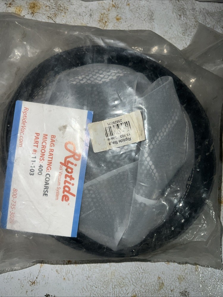 Riptide Pool Vacuum 400 Micron Bag