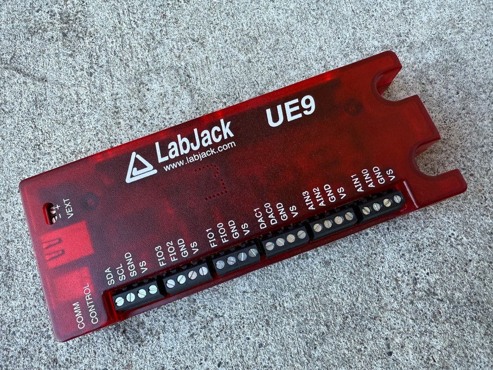LabJack UE9 USB Ethernet Data Acquisition Control Module Lab Jack