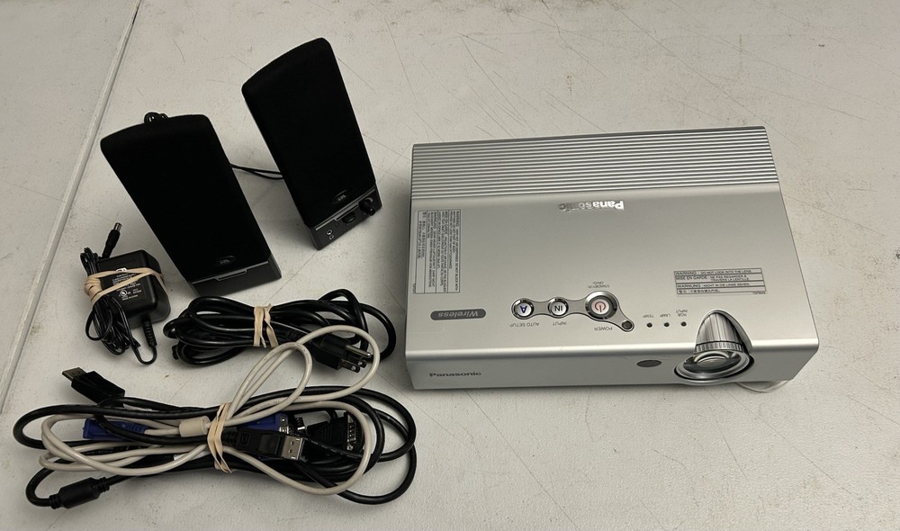 Panasonic Projector With Speakers