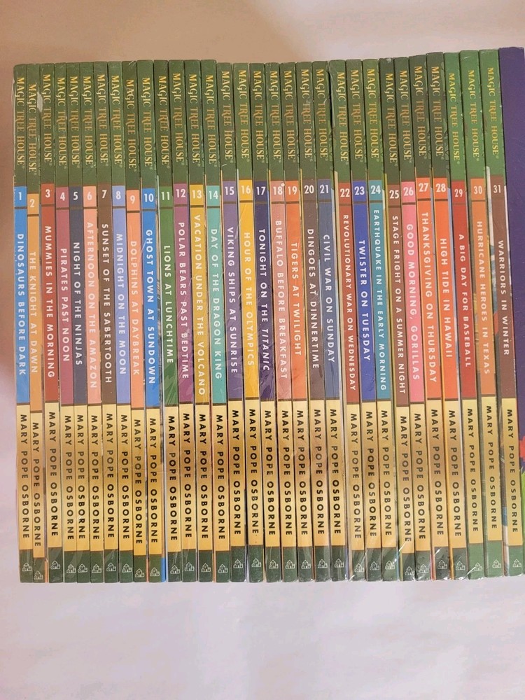 Magic Tree House Book Set 1-31 With Added 1-28 Activities-Study Book