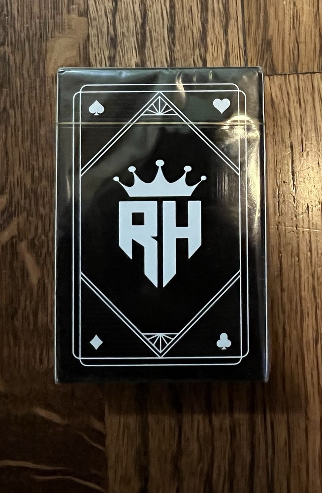Monogrammed Playing Cards RH