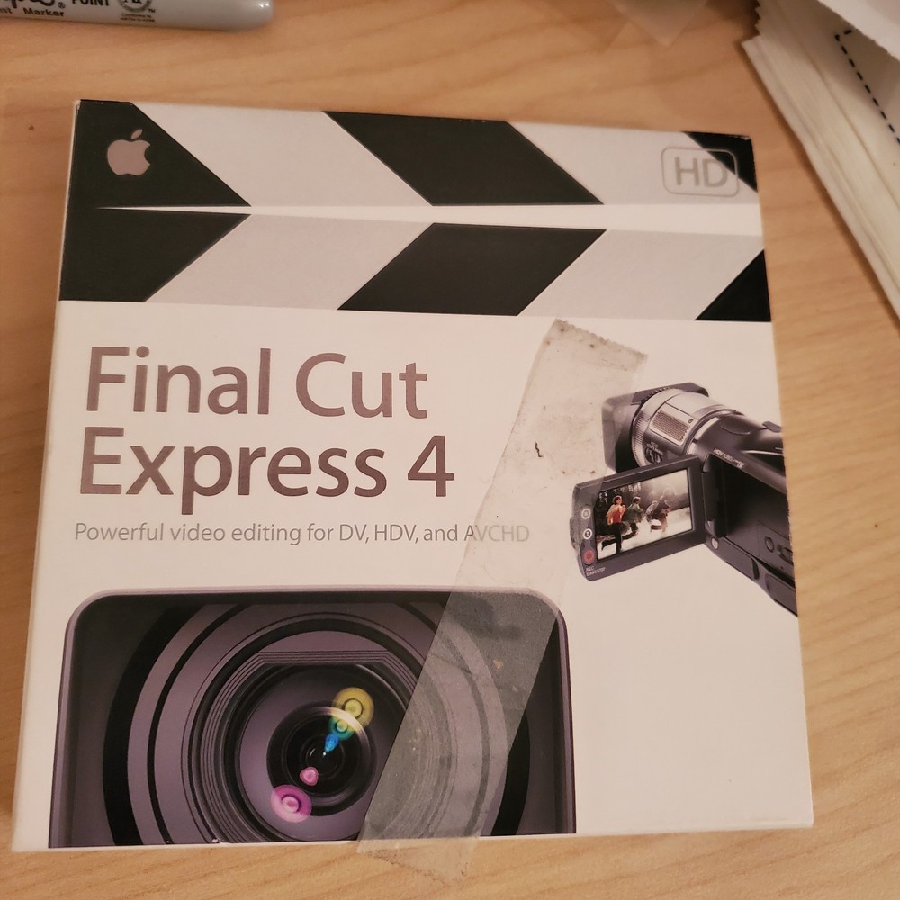 Apple Final Cut Express 4 Retail Full Version for Mac MB278Z/A