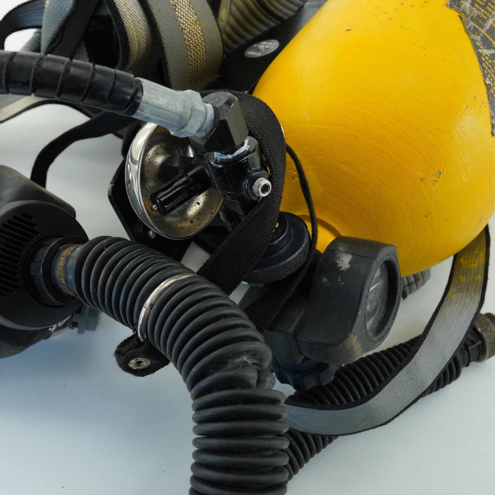 MSA Ultralight II Tank Harness Air Mask SCBA AS IS AS FOUND