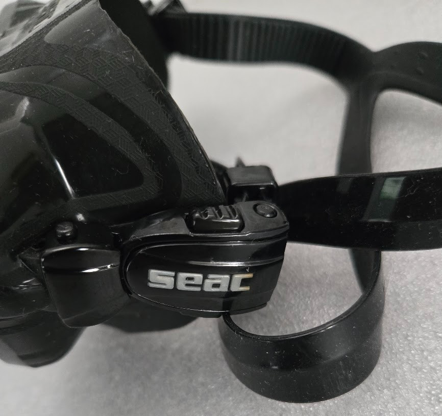 SEAC Maschera Eagle S/BL Rosso #75-66R/SBL