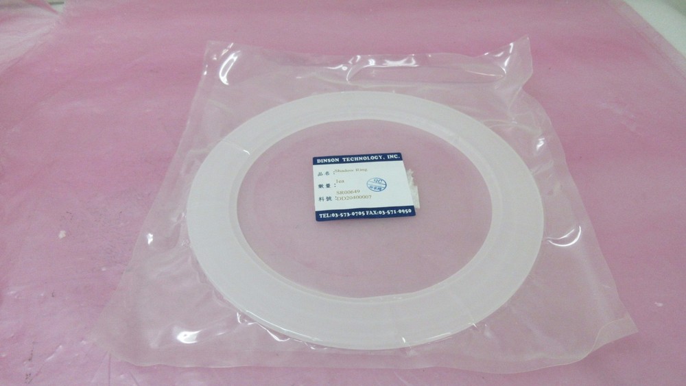 TOKYO ELECTRON SR00649 ESC QUARTZ SHADOW RING MODIFIED DD20400007 406266