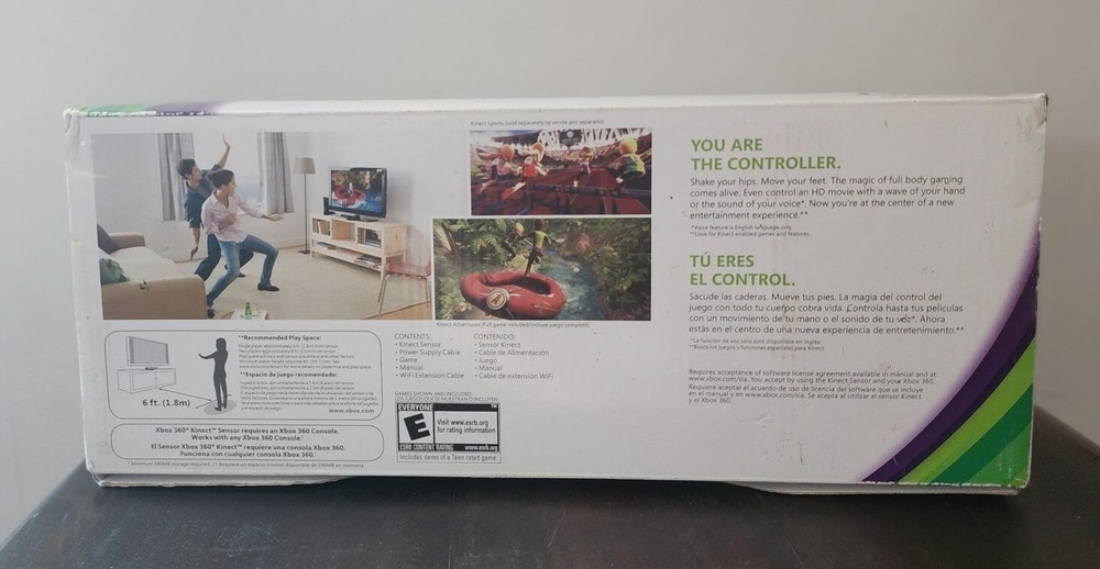 Microsoft KINECT Motion Sensing Gaming Controller Sensor For Xbox 360 EUC