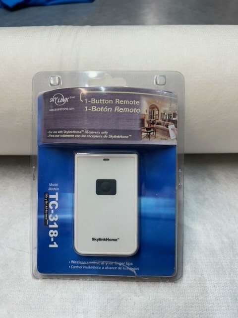 SkylinkHome TC-318-1 One Button Wireless Lighting Remote Control | Simple Small