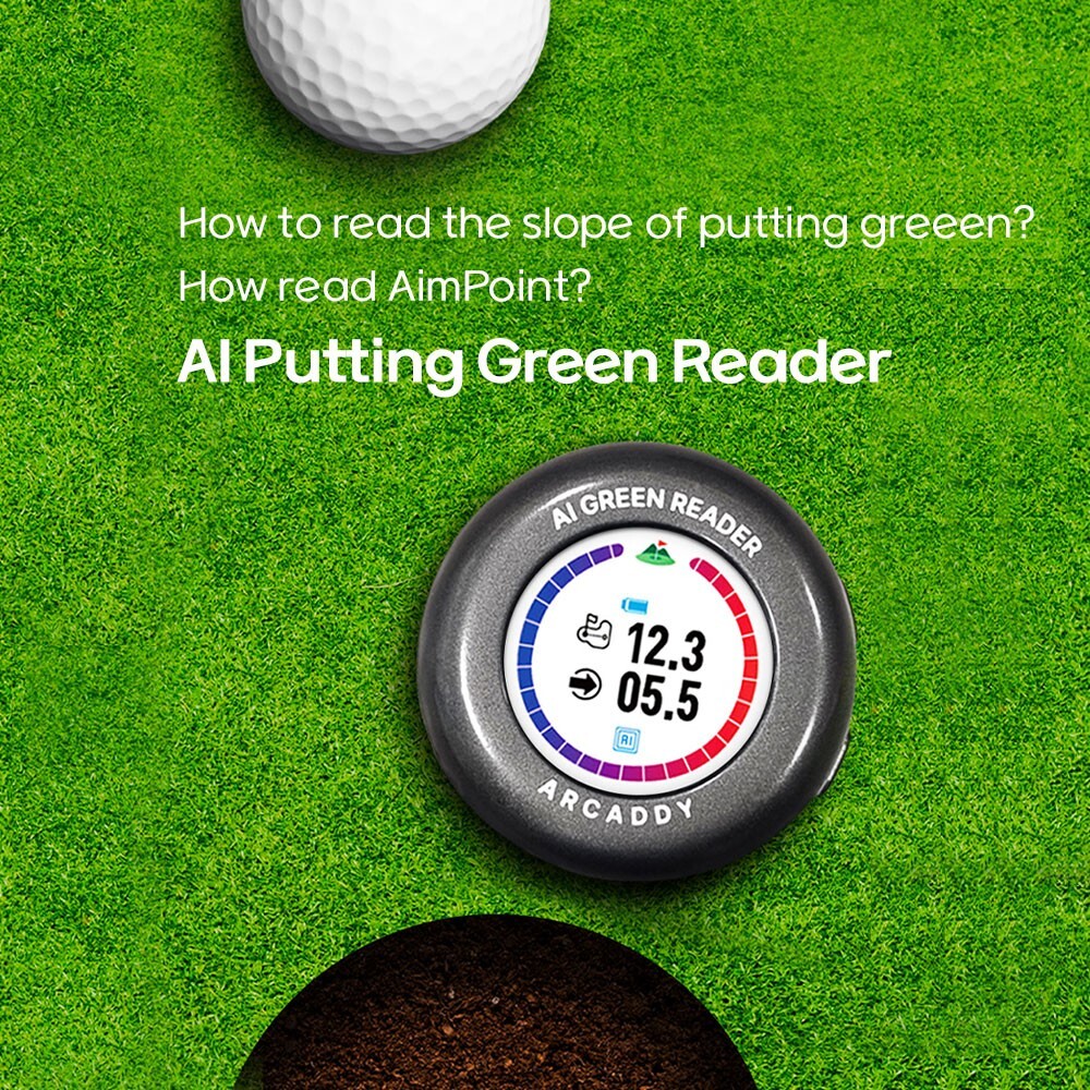 ARCADDY Digital Putting Green Reader Golf Putt Training Aid Golf accessories