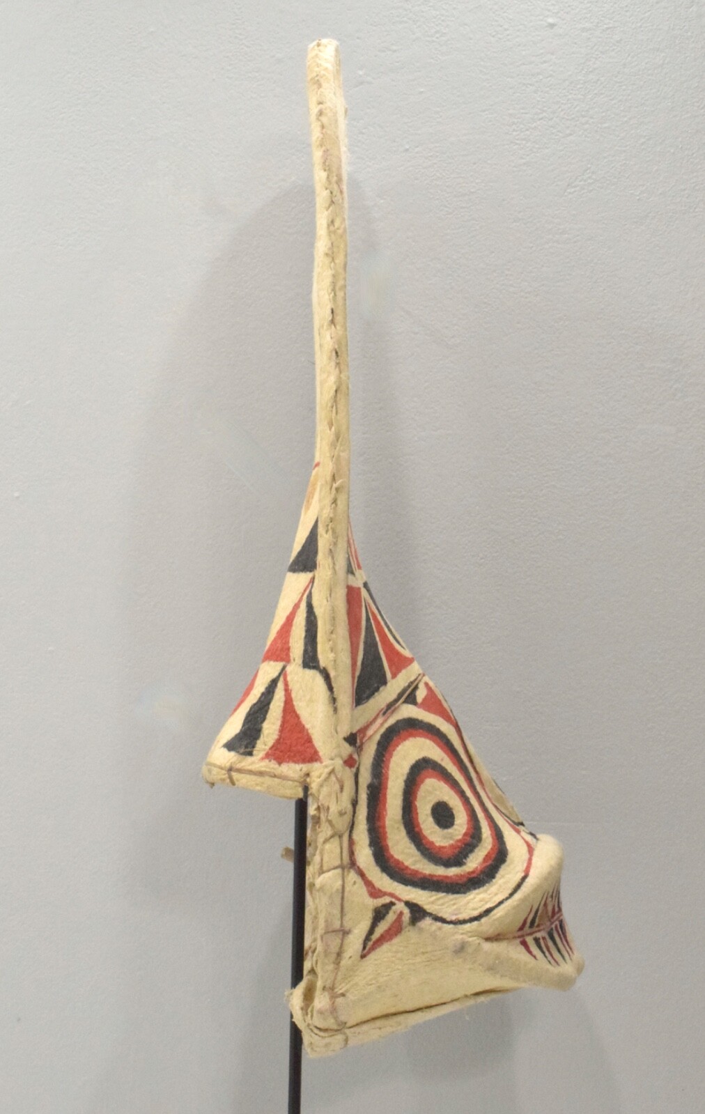 Papua New Guinea Baining Mask Female Secret Society Dance Mask Bark Cloth