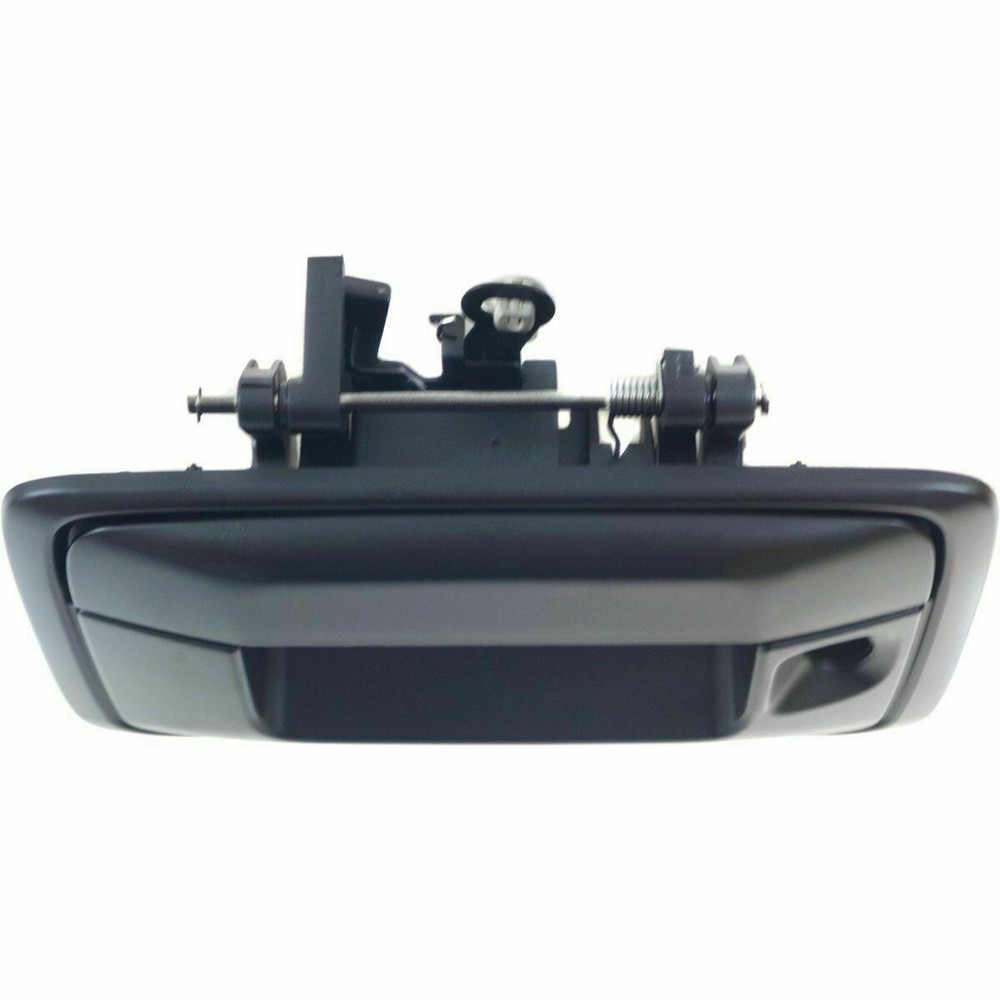 NEW Tailgate Handle w/ Camera Hole Primed Black for 2014-2015 Silverado Sierra