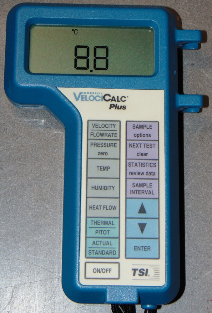 TSI 8386A Plus Multi-Parameter Ventilation Meter