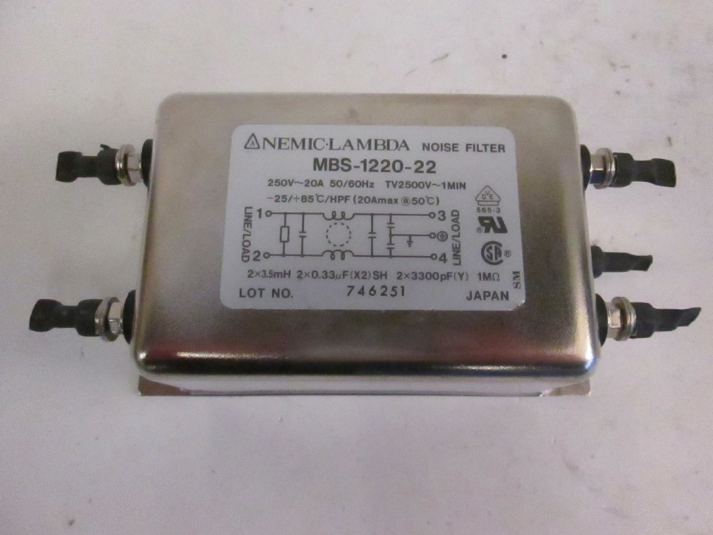 Lambda Noise Filter, MBS-1220-22