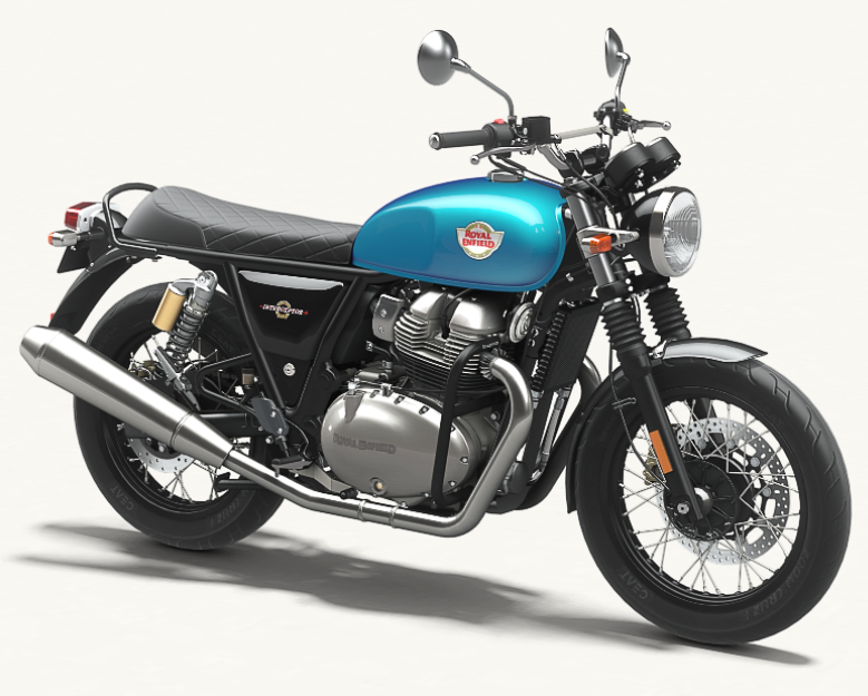 Royal Enfield "Interceptor 650 & Continental 650cc" "Large Engine Guard Black"