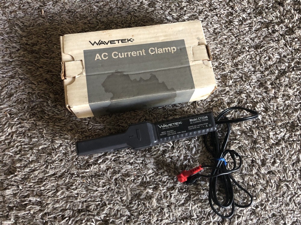 Wavetek AC Current Clamp CT234A S6.3