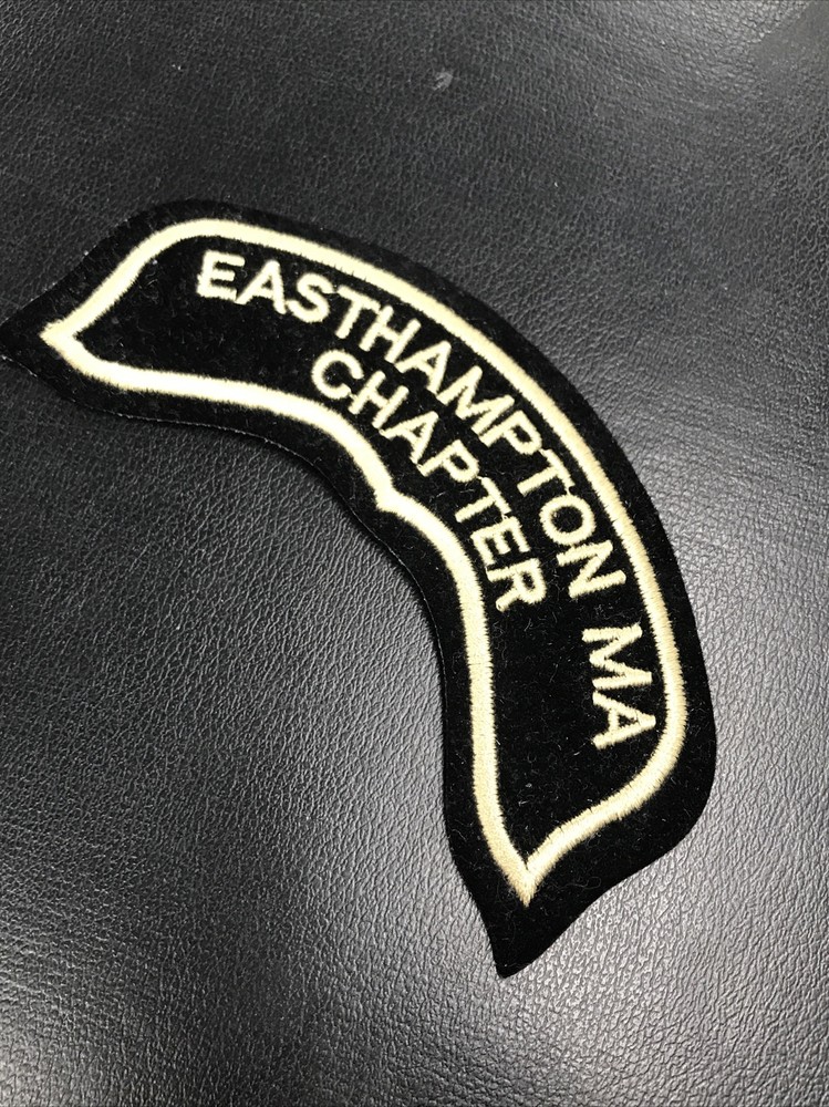 NOS Vintage Harley Owners Group Easthampton MA Chapter Patch