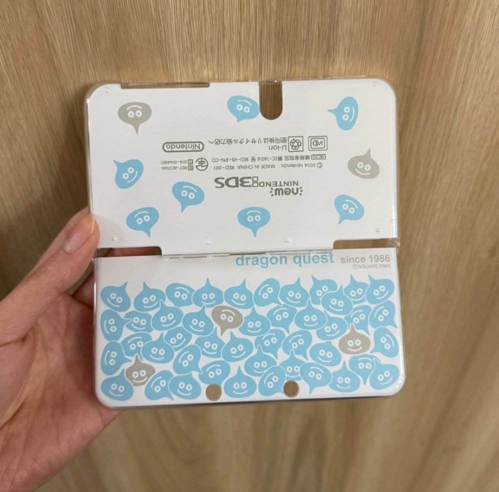 Nintendo New 3DS Console Plates Shell Custom Dragon Quest Slime Protective Case