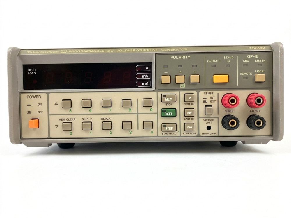 Advantest Takeda Riken TR6142 DC Voltage Current Generator Programmable Source