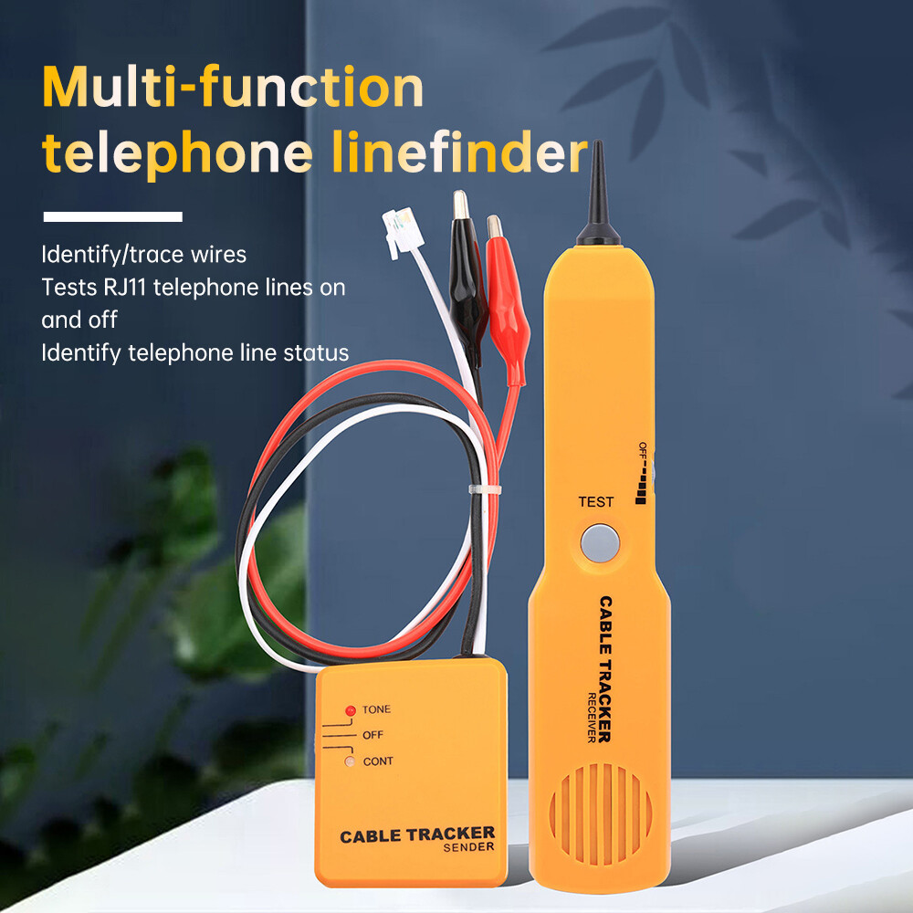 Network Line Finder Cable Tracker Tester Sender Wire Tracker Cable on-off Check
