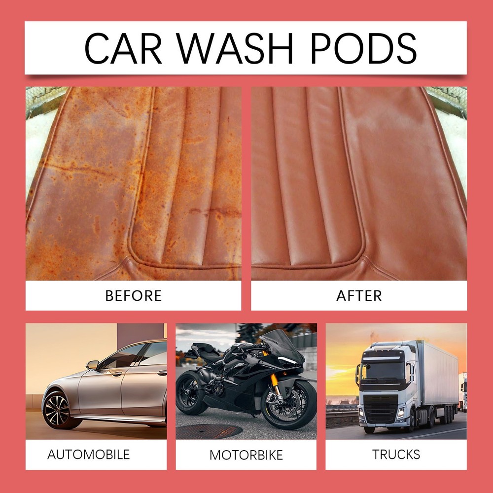 Automotive Multi-Functional Cleaner - Seats, Steering Wheel & Stain Solution