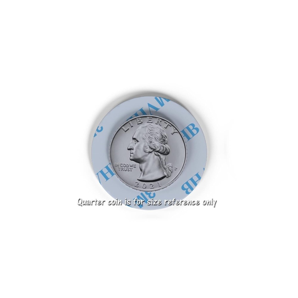 Durable Double-Sided Adhesive Circles – 4 Pack, Ideal for Various Surfaces