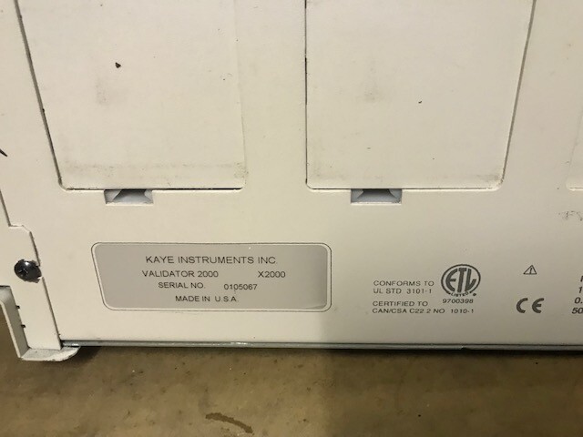 GE Sensing Kaye Validator 2000 - last one available!