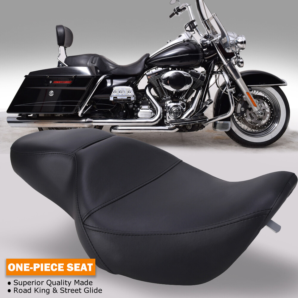 Low-Profile Seat For Harley 1997-2007 Road King FLHR/HP & 2006-2007 Street Glide