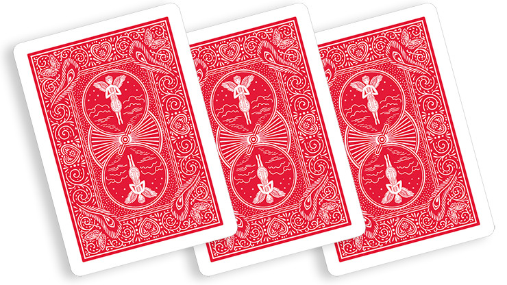 Bicycle Playing Cards 809 Mandolin Red by USPCC