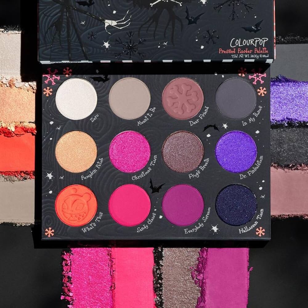 Colourpop Makeup Nightmare Before Christmas Collection BNIB