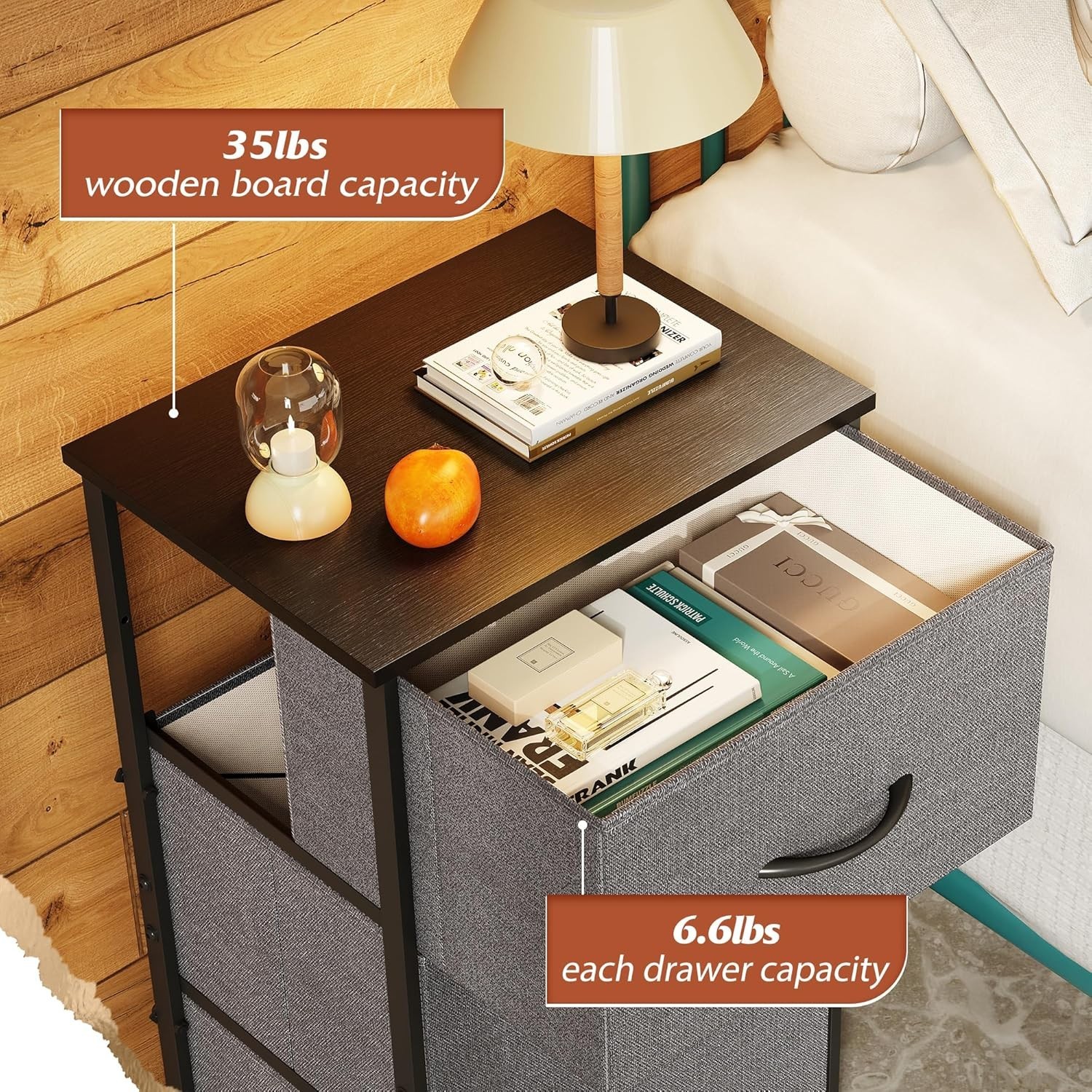 Compact 3-Drawer Storage Unit - Easy Assembly & Stylish Design for Small Spaces