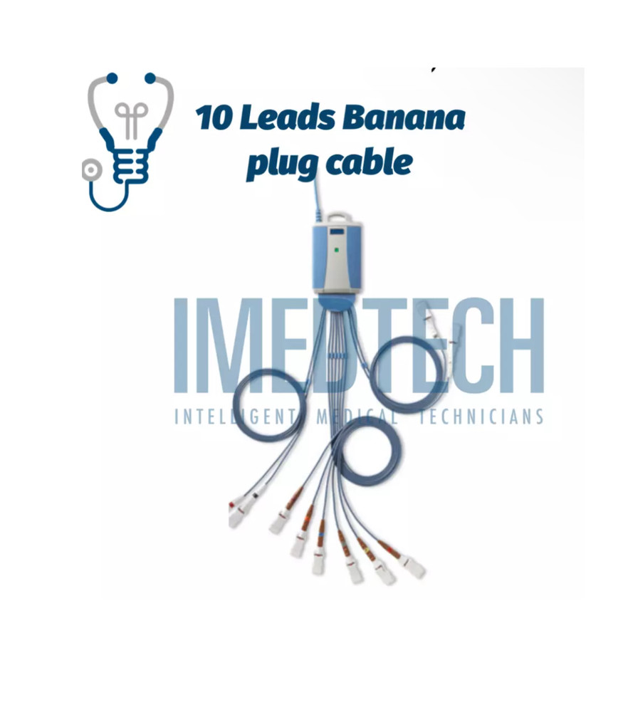 Midmark IQecg 10-Lead ECG Compatible Cable 3-100-0199