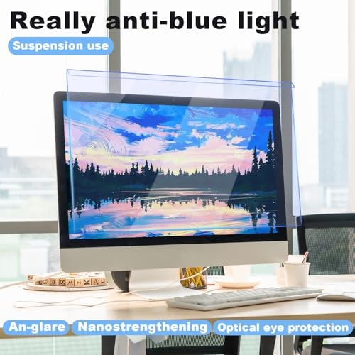 Anti Blue Light Screen Filter, Universal Blue Light Blocking Screen Protector