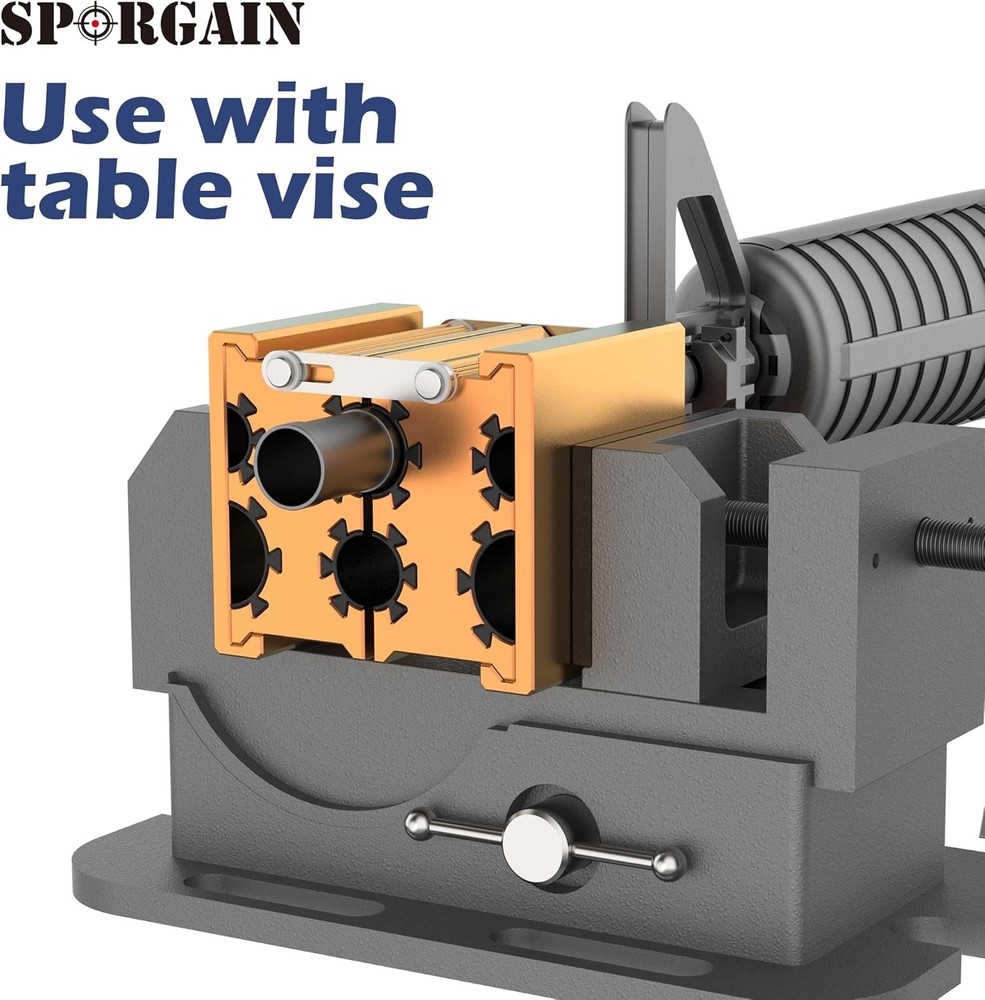Universal Clamp Collets Barrel with 4 Openings, Constructed from Silver