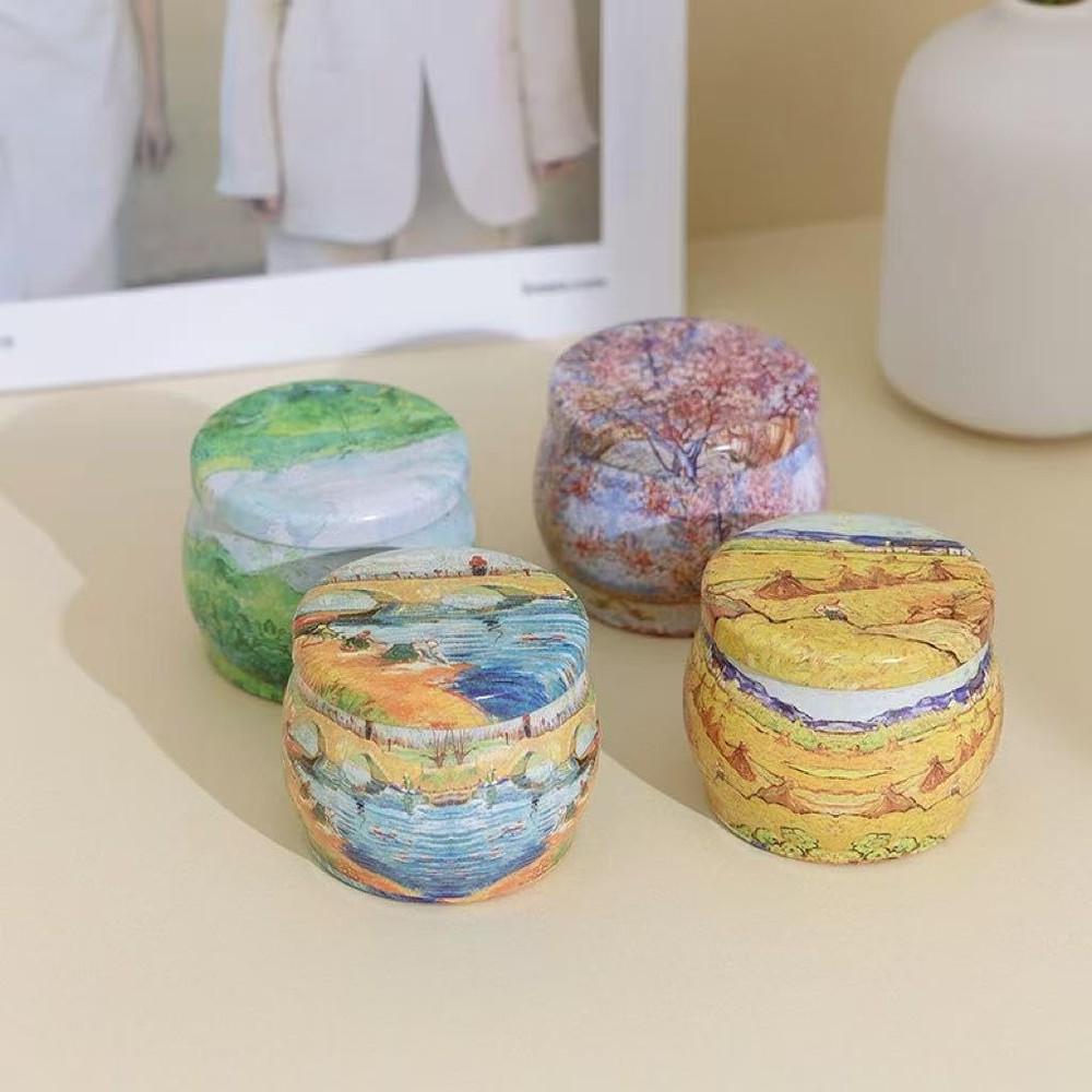 12 PCS 4oz Candle Tins For Making Empty With Lids Jars Containers Bulk Wicks
