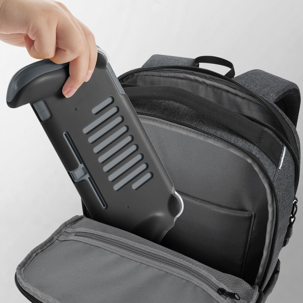 Pro Grip Case for Nintendo Switch Lite Vented Ergonomic Grips (Black)