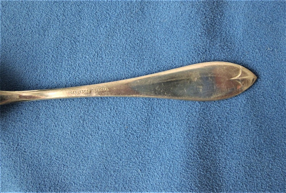 10 Gee-Esco, 6" Spoons by "Mothers" Pattern - Silver Plate Flatware