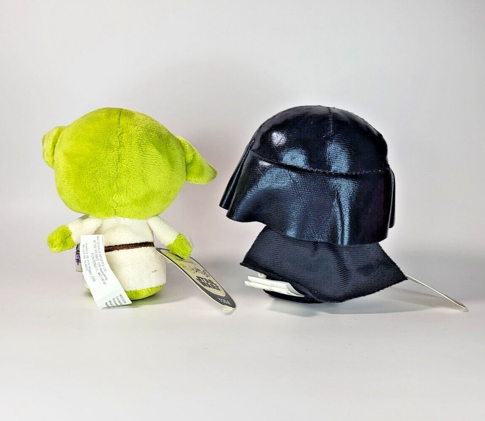 Hallmark Itty Bittys Star Wars Darth Vader & Yoda 4"
