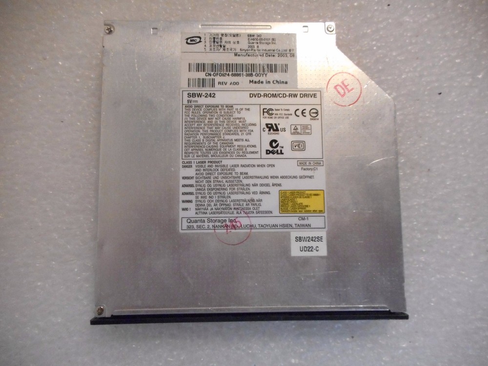 Dell OptiPlex D410 DVD-ROM Drive  0F0824