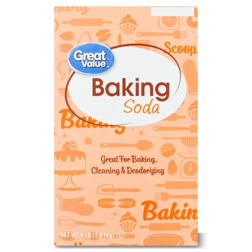 4 lb Baking Soda 6 Pack Pure Resealable Bag Bulk