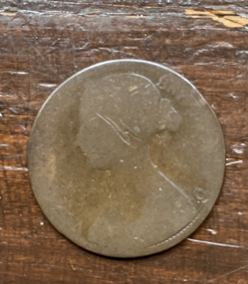 1862 Great British Penny