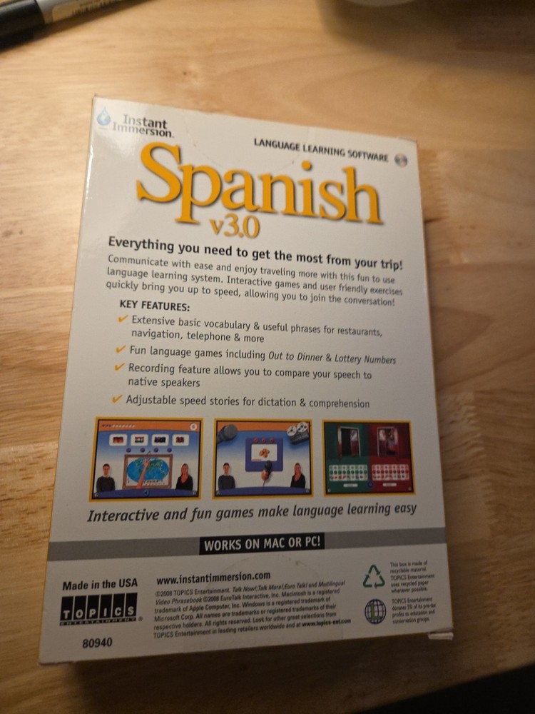 Instant Immersion Spanish V3.0