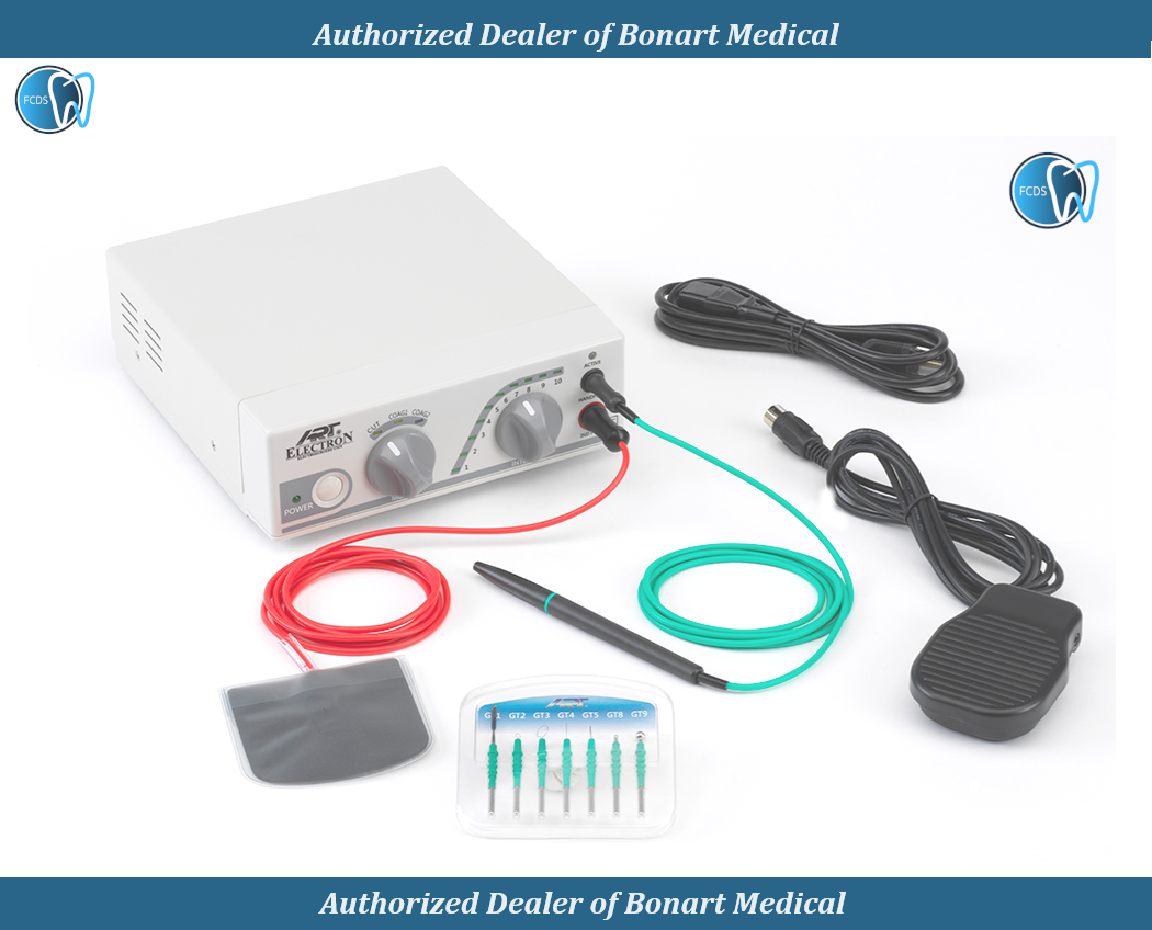 Bonart Med ART-E1 Electrosurgery Dental Cutting Unit with 7 Electrodes Tips 110v