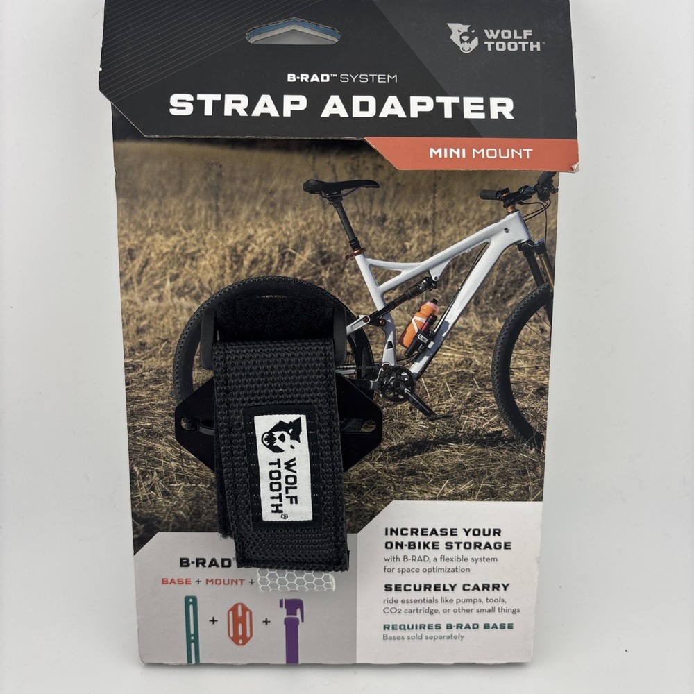 Wolf Tooth Components B-RAD Accessory Strap Mount Cycling Accessory Holder Mini