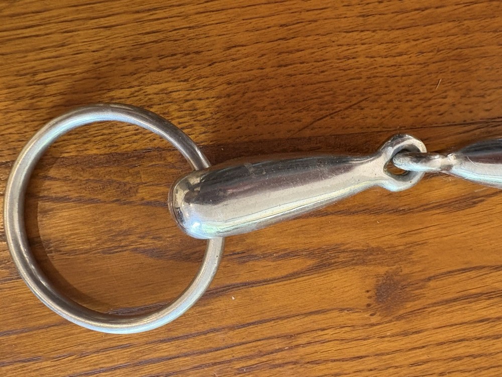 Bit- Loose Ring Snaffle- hollow