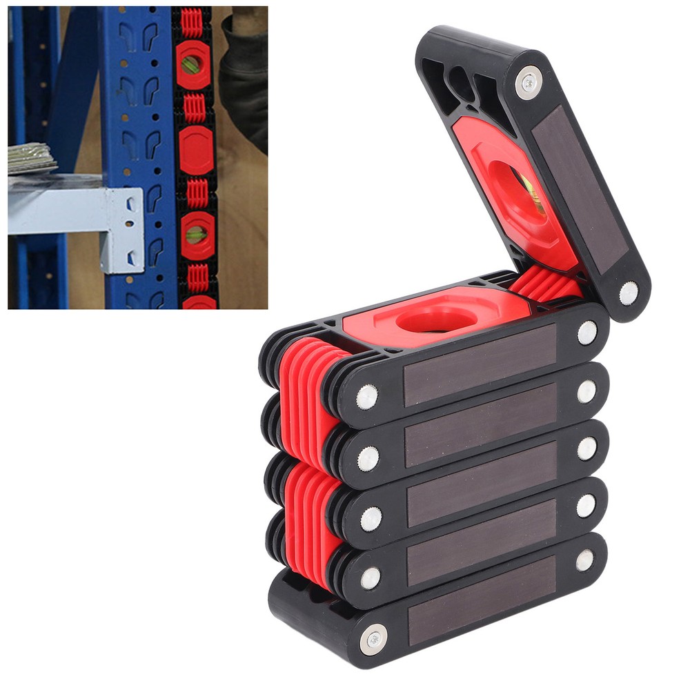 Foldable 72cm Multi Angle 6 Sections Magnetic Folding Measuring Tool