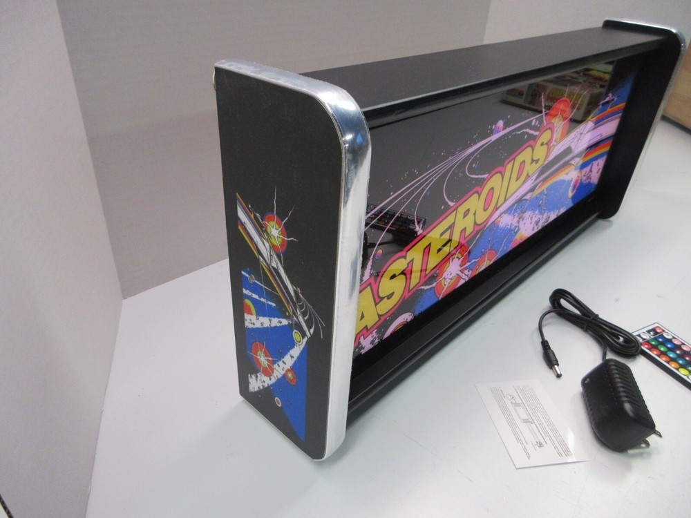 Asteroids Marquee Game/Rec Room LED Display light box